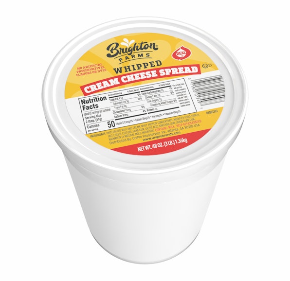 RASKAS WHIPPED CREAM CHEESE SPREAD TUB - 4/3#