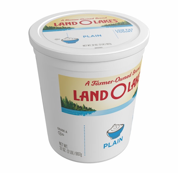 LAND O LAKES LOWFAT PLAIN YOGURT CUP – 6/2#