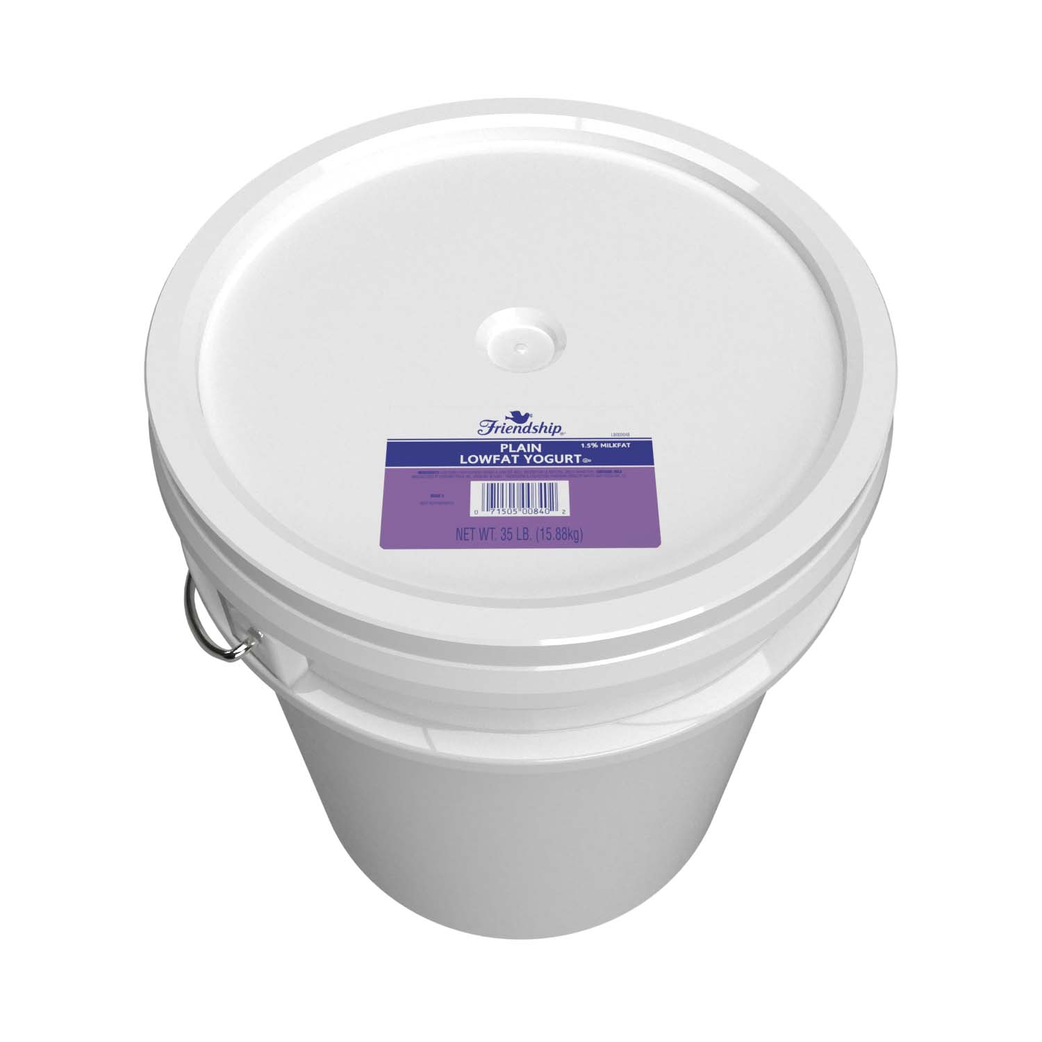 FRIENDSHIP LOWFAT PLAIN YOGURT PAIL - 1/35#