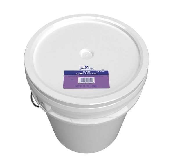 FRIENDSHIP LOWFAT PLAIN YOGURT PAIL - 1/35#