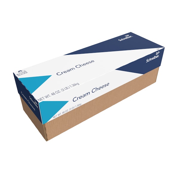 SCHREIBER CREAM CHEESE LOAF - 10/3#
