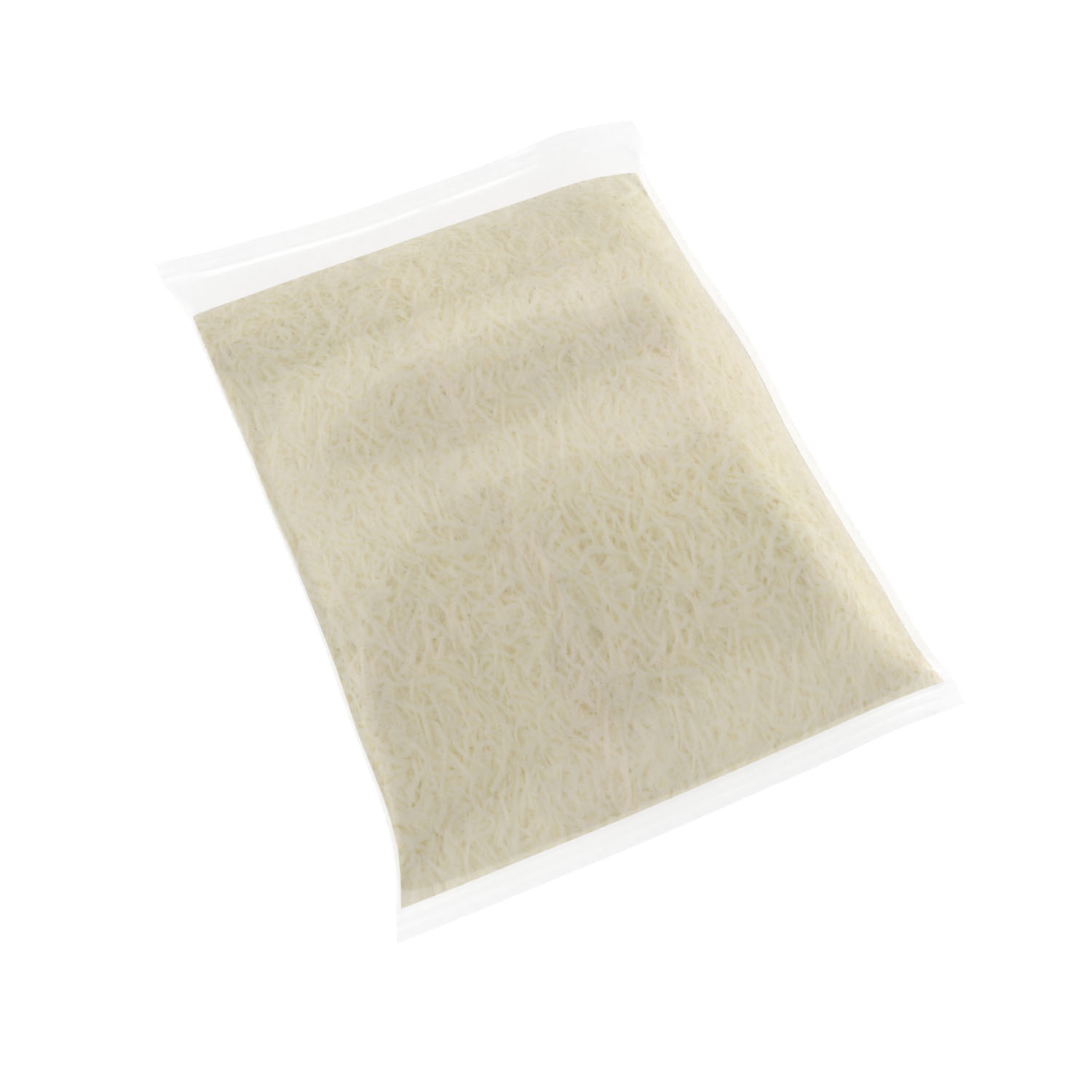 SHARP CHEDDAR WHITE FANCY SHREDS - 4/5#