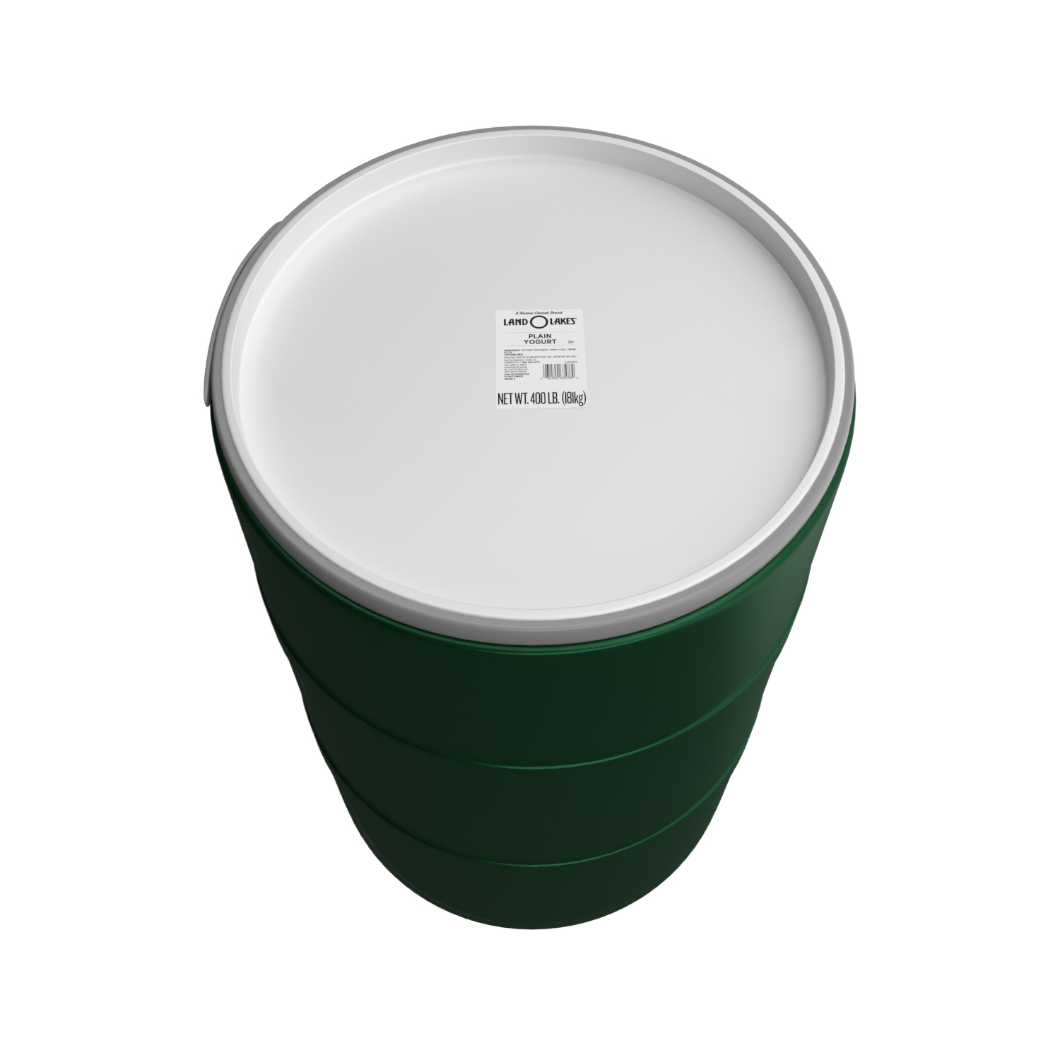 LAND O LAKES PLAIN YOGURT BARREL - 1/400#