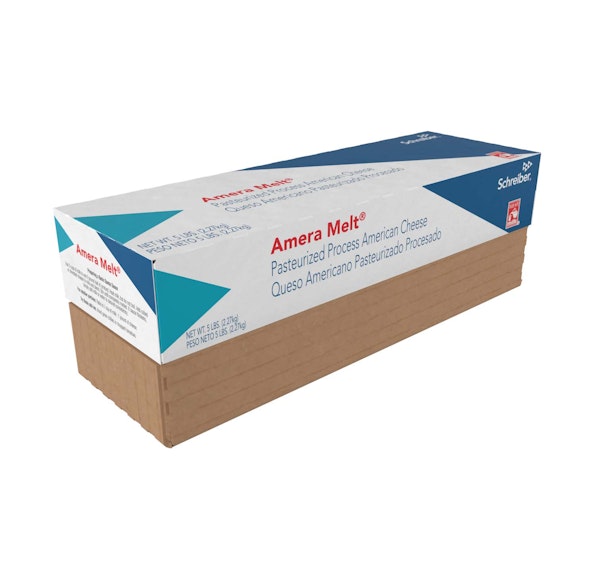 SCHREIBER AMERA MELT WHITE PASTEURIZED PROCESS AMERICAN LOAF - 6/5#