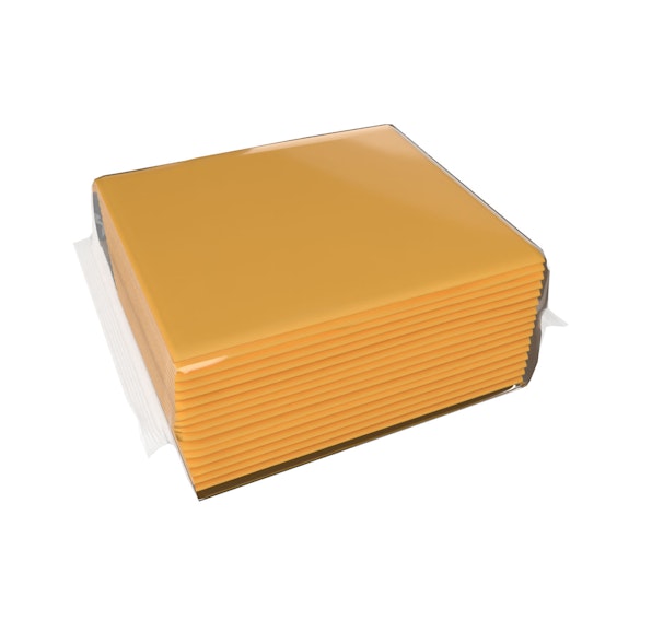 YELLOW PASTEURIZED PROCESS AMERICAN SLICES - 12/12OZ 16 SLICES