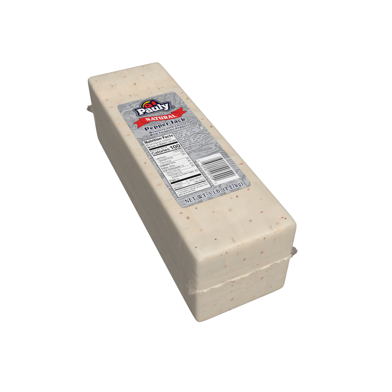PAULY PEPPER JACK LOAF - 2/5#