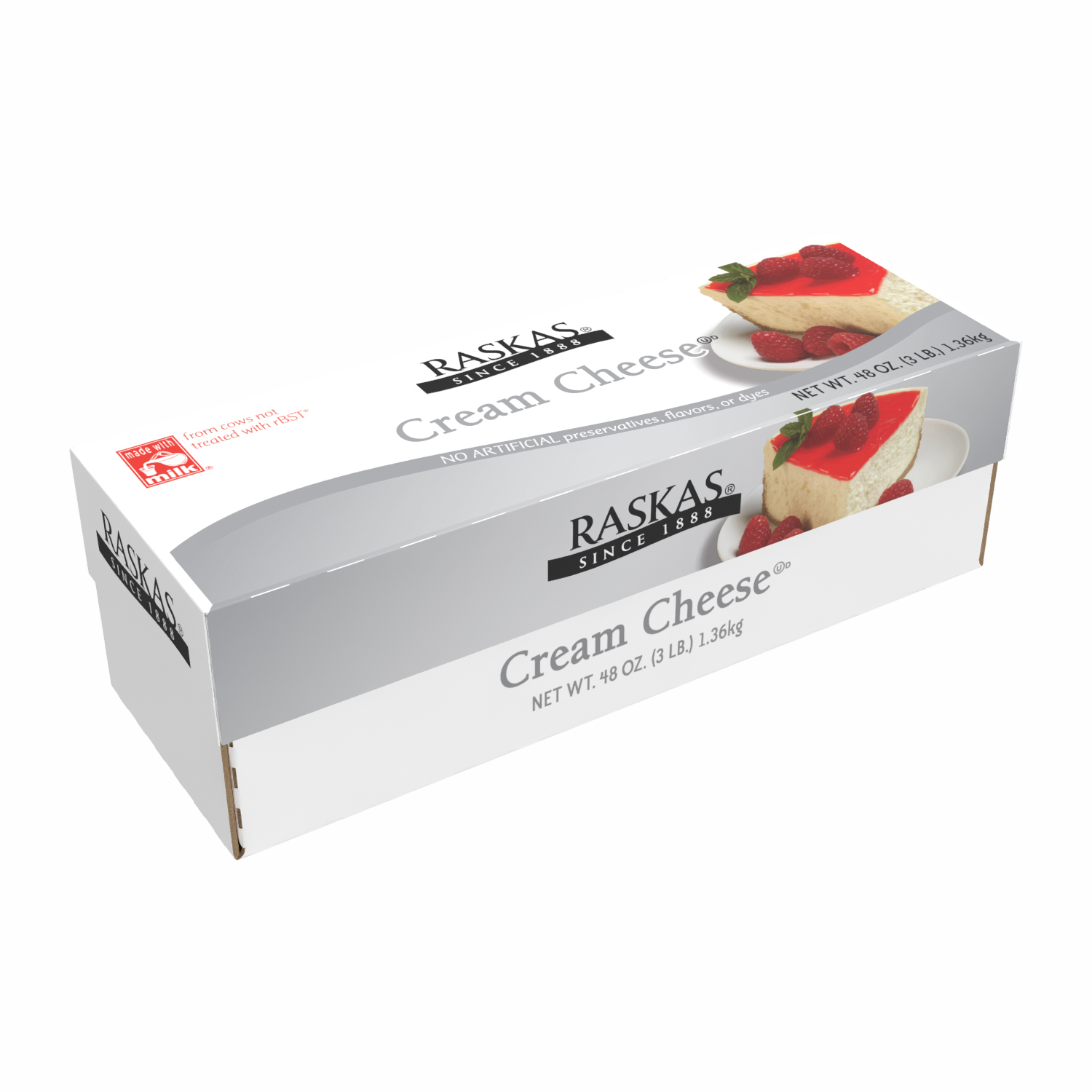 RASKAS CREAM CHEESE LOAF - 10/3#