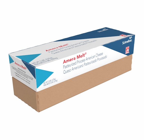 SCHREIBER AMERA MELT WHITE PASTEURIZED PROCESS AMERICAN LOAF - 6/5#