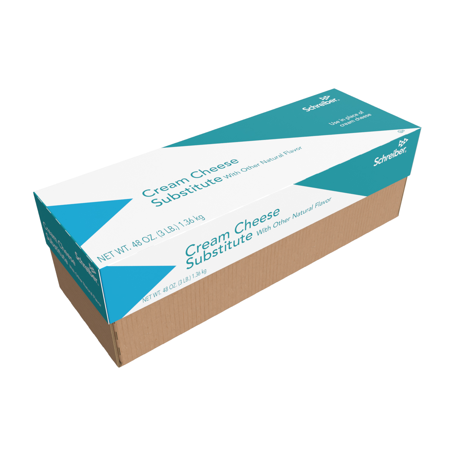 SCHREIBER CREAM CHEESE SUBSTITUTE LOAF - 10/3#