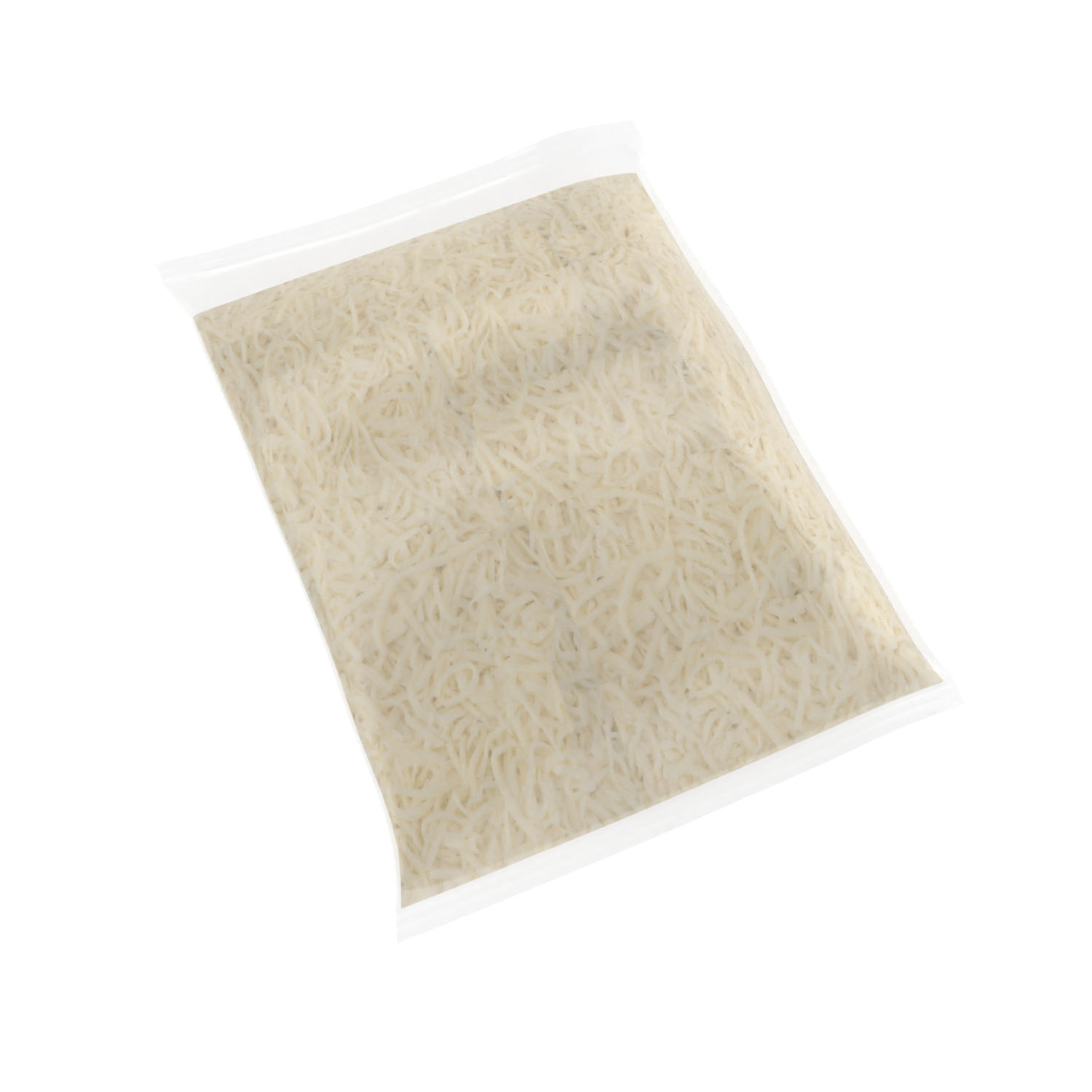 SHARP CHEDDAR WHITE FEATHER SHREDS - 4/5#