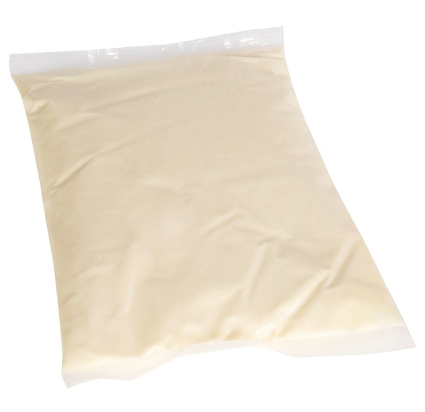 COOPER WHITE PASTEURIZED PROCESS SHARP AMERICAN CHEESE SAUCE - 10/3#