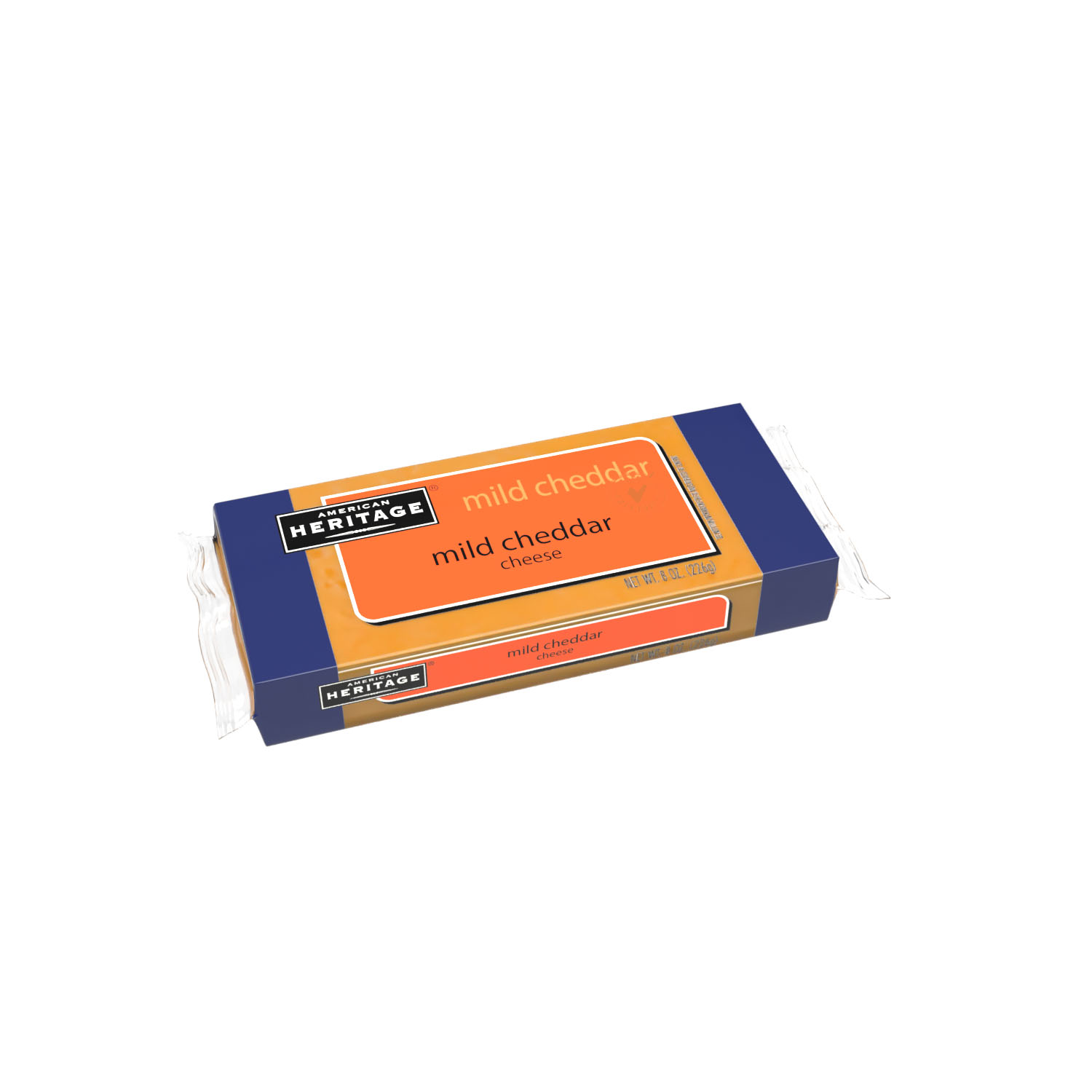 AMERICAN HERITAGE MILD CHEDDAR CHUNK - 12/8OZ