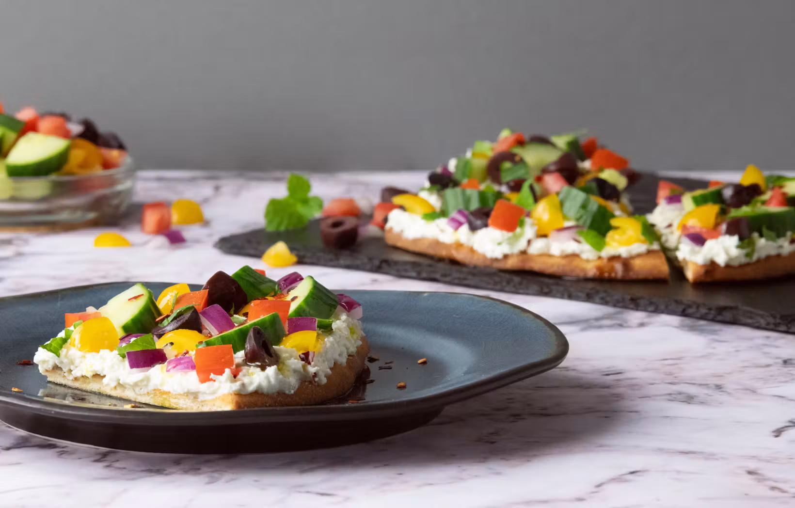 Greek Style Whipped Feta Pita